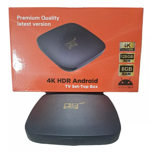 TV Box Android 12.1 - 8GB RAM +128GB ROM – 5G - Image 4