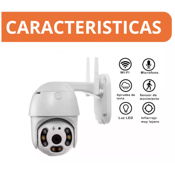 Camara Domo Ip Wifi - Exterior - Seguimiento Inteligente - Image 5