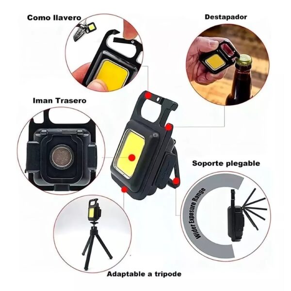 Mini Linterna Llavero Led - Image 2